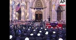Funeral for firefighter who lost his life in WTC collapse