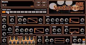 DSK SynthDrums - Free VST