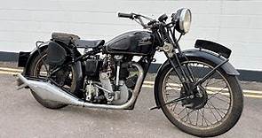 Velocette KTS 1938 350 OHC. In extremely rare all original condition