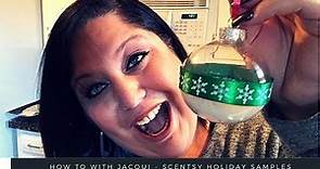 How To Make Holiday Samples with Scentsy Washer Whiffs