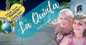 La Quinta California, Checking out Old Town La Quinta. Shops and Restaurants (2022). Travel Vlog.