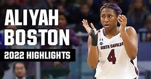 Aliyah Boston 2022 NCAA tournament highlights