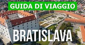 Bratislava, Slovacchia | Viaggio, natura, attrazioni, paesaggi | Video drone 4k | Città Bratislava