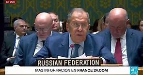 Serguéi Lavrov: "Occidente tiene toda la responsabilidad del colapso de Ucrania"