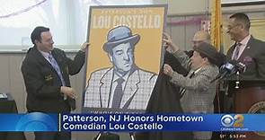 Legendary comedian Lou Costello honored in 117th birthday
