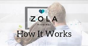 Zola Weddings | How It Works | Wedding Planning Tools