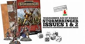 Stormbringer Magazine Issues 1 and 2 Unboxing and Review - Warhammer Age of Sigmar