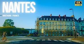 Nantes, France - Driving Tour 4K