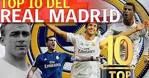 TOP 10 jugadores del Real Madrid