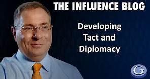Developing Tact and Diplomacy