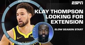 'He's TOO FOCUSED on a CONTRACT EXTENSION' 😳 - Perk on Klay Thompson's slow start | NBA Today