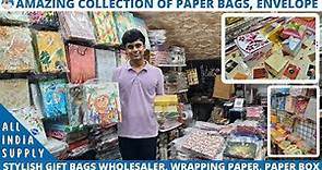 Gift Paper Bags Wholesale Market Kolkata | Wrapping Paper, Envelopes, Paper Boxes