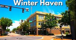 Winter Haven Florida - Driving Through Winter Haven Florida 4k UHD