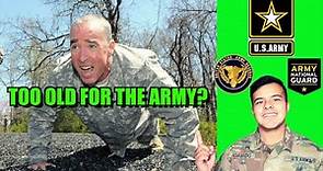 Joining The Army At An Older Age (25+) | Are You Too Old?!?