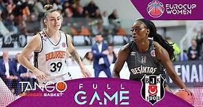 Tango Bourges Basket v Besiktas | Full Basketball Game | EuroCup Women 2023-24