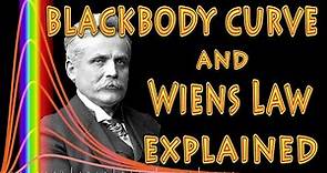 Blackbody Curve and Wien's Law Explained (UPDATED)