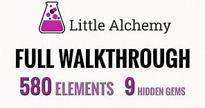 Little Alchemy Full Walkthrough 580 Items