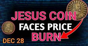 Jesus Coin Update | Jesus Coin Faces Christmas Day Massive Price