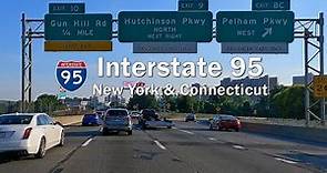 Interstate 95 Northbound in New York & Connecticut 4K(for Treadmill Relaxation) #i95