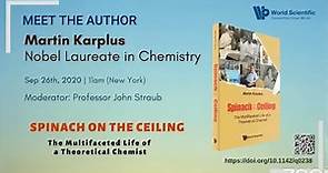 Meet the Author: Martin Karplus, Nobel Laureate in Chemistry 2013 [Virtual Event]