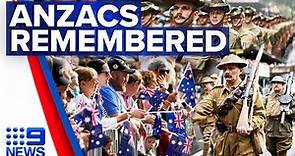 Thousands attend Anzac Day dawn services to commemorate the fallen | 9 News Australia