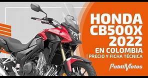 Honda CB500X 2022 en Colombia | precio y ficha técnica