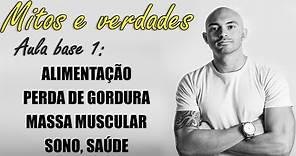 Perda de gordura saudável, massa muscular e saúde - Mitos e Verdades - Felipe Nassau Nutricionista