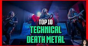TOP 10 BANDAS DE TECHNICAL DEATH METAL