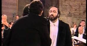 "O Sole Mio" Pavarotti, Carreras, Domingo - Rome 1990 - DVD quality