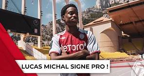 🇲🇨 Lucas Michal signe son premier contrat pro
