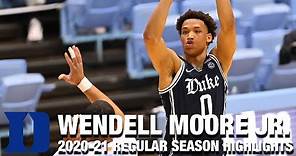 Wendell Moore Jr. 2020-21 Regular Season Highlights | Duke Guard