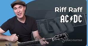 Riff Raff Guitar Lesson | AC/DC