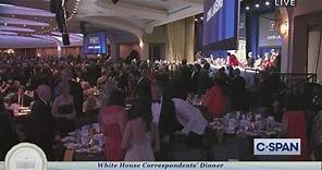 White House Correspondents' Dinner, Introductions and Pre-Speech Sights