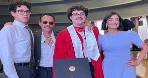 Marc Anthony y Dayanara Torres celebraron así la graduación de su hijo Cristian