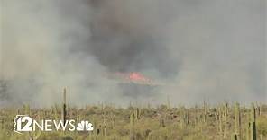 Crews battling Wildcat Fire, which has burned 500 acres in Arizona