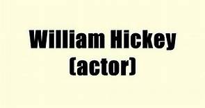 William Hickey (actor)
