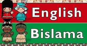 ENGLISH & BISLAMA (VANUATU)