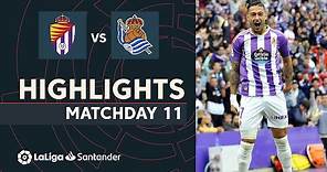 Resumen de Real Valladolid vs Real Sociedad (1-0)