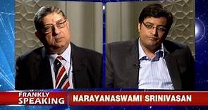 Explosive interview with N Srinivasan