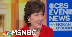 Susan Collins Claims Trump Has Learned His Lesson | All In | MSNBC