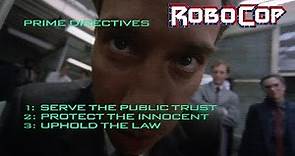 Robocop (1987) Las Cuatro Directivas Principales (Español Latino)