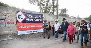 Enrique Vega Carriles entrega obras de rehabilitación en las comunidades de Amazcala y Alfajayucan
