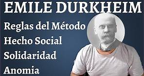 Durkheim, Clase Magistral, Toda su Teoría Sociológica