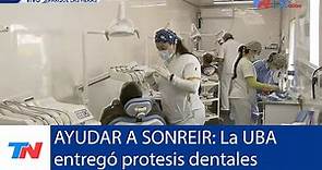 VOLVER A SONREIR: La Facultad de Odontología de la UBA entregó prótesis dentales gratuitas