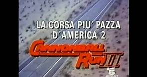 La corsa più pazza d'America n.2 (The Cannonball Run II 1984) Promo TV + Titoli di Testa da Canale 5