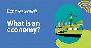 What is an economy?