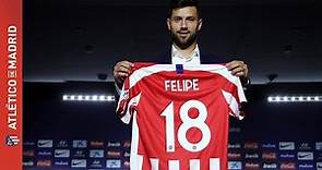 Así fue la presentación de Felipe como nuevo jugador del Atlético de Madrid