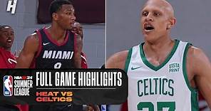 Miami Heat vs Boston Celtics - Full Game Highlights | July 8, 2023 NBA Summer League