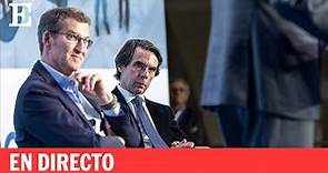 DIRECTO | Feijóo y Aznar clausuran el Campus FAES 2023 en Madrid | EL PAÍS