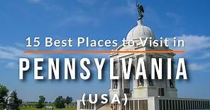 15 Best Places to Visit in Pennsylvania, USA | Travel Video | SKY Travel